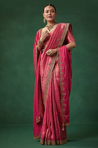 Embroidered Saree